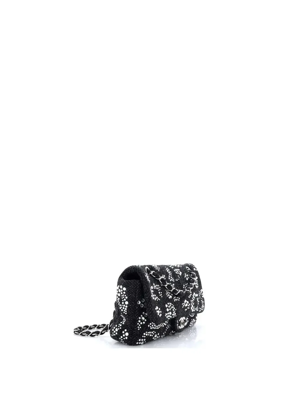 Chanel Cc Flap Bag Strass Embellished #283543C40B